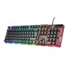Outlet KLAWIATURA DO GIER TRUST GAMING GXT 835 AZOR UKŁAD AZERTY Czarna