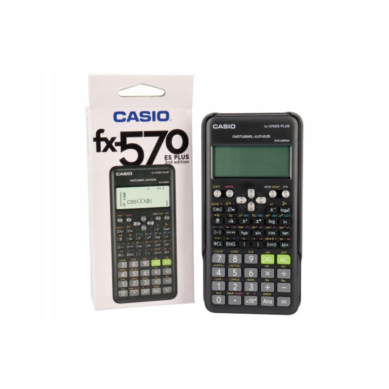 Outlet Kalkulator naukowy NA STUDIO LICEUM CASIO fx-570 Plus 2 czarny