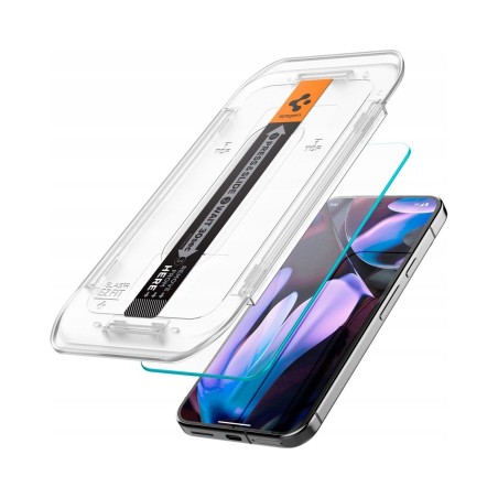 Outlet 2x Szkło hartowane Google Pixel 9/9 Pro Spigen Glas.tR EZ Fit z