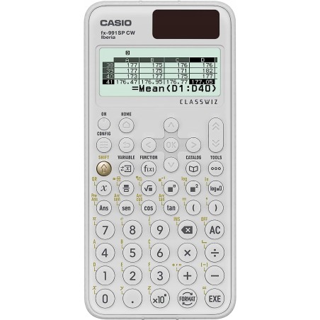USZKODZONY Kalkulator naukowy Casio FX-991SPCW Biały + etui z motywem