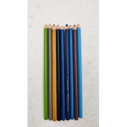 Outlet Kredki ołówkowe trójkątne Faber-Castell 24 sztuki Różnokolorowe