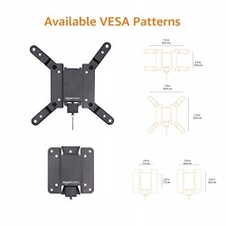 Outlet Uchwyt na telewizor Amazon Basic AM20F 12-40'' VESA 200x200 54C400