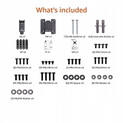 Outlet Uchwyt na telewizor Amazon Basic AM20F 12-40'' VESA 200x200 54C400