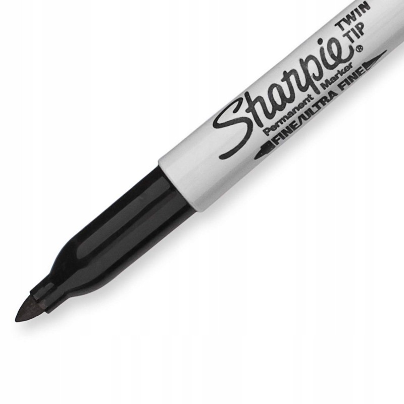 Outlet Marker dwustronny czarny Sharpie 1 szt.