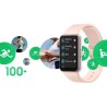 Outlet Smartwatch Samsung Galaxy Fit3 Srebrny 5 ATM AMOLED SpO2 Biały