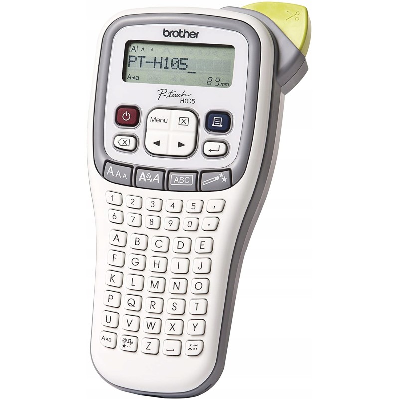 Outlet Drukarka bateryjna etykiet Brother PT-H105 na taśmy 12mm + kaseta