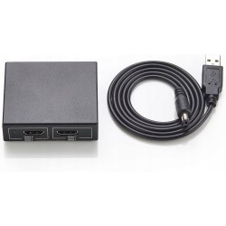 Outlet ROZDZIELACZ AMAZON HDMI 2.0 1-IN 2-OUT 4K 60HZ CZARNY