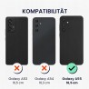 Outlet kwmobile Etui silikonowe matowe białe do Samsung Galaxy A55 5G