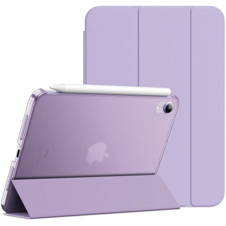 Outlet JETech Etui z klapką do iPada Mini A17 Pro/6 Gen Jasny Fioletowy