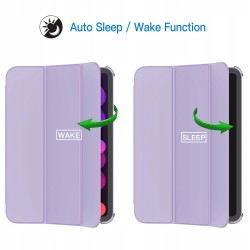 Outlet JETech Etui z klapką do iPada Mini A17 Pro/6 Gen Jasny Fioletowy