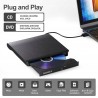Outlet ORIGBELIE Zewnętrzna nagrywarka CD/DVD +/-RW USB 3.0 przenośna