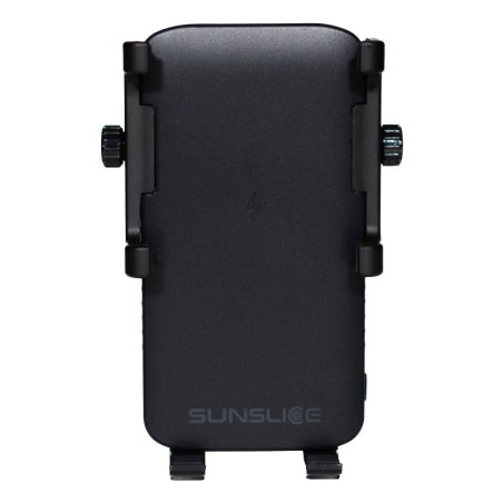 Outlet UCHWYT ROWEROWY NA TELEFON SUNSLICE z Powerbankiem 5000mah Czarny