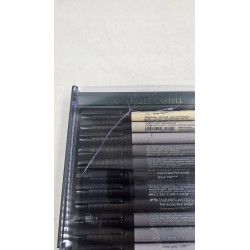Outlet PITT ARTIST FABER-CASTELL Zestaw 12 Pisaków Różnokolorowych