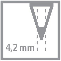 Outlet Kredki drewniane STABILO Trio gruba krótka Animal vibes 12 szt.