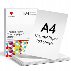 Outlet Papier termiczny A4 Phomemo do M08F M834 M832D, 100 arkuszy