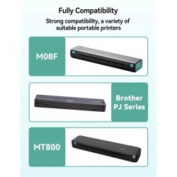 Outlet Papier termiczny A4 Phomemo do M08F M834 M832D, 100 arkuszy