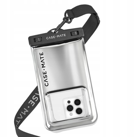 Outlet Etui wodoodporne 6,7'' Case-Mate do iPhone z smyczką bezbarwne