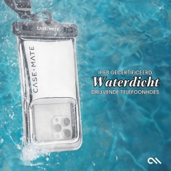 Outlet Etui wodoodporne 6,7'' Case-Mate do iPhone z smyczką bezbarwne
