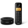 Outlet Telefon bezprzewodowy na baterie Philips D1651B/01 1,6 cala czarny