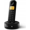 Outlet Telefon bezprzewodowy na baterie Philips D1651B/01 1,6 cala czarny