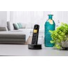 Outlet Telefon bezprzewodowy na baterie Philips D1651B/01 1,6 cala czarny