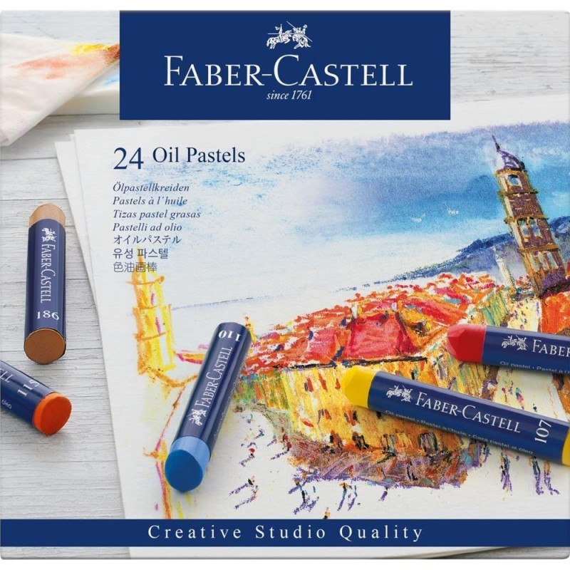 Outlet Pastele Olejne Faber-Castell CREATIVE STUDIO 24 kolorów