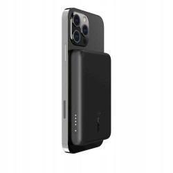 Outlet Powerbank magnetyczny ładowanie bezprzewodowe Belkin 2500 mAh czarny