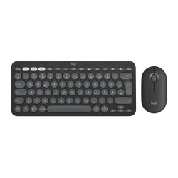 Outlet Bezprzewodowa Klawiatura + mysz Logitech Pebble 2 Combo QWERTZ