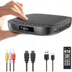 Outlet Desobry odtwarzacz DVD do telewizora HD 1080p TV HDMI USB z pilotem