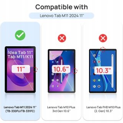 Outlet Gerutek Szkło Hartowane do Lenovo Tab M11/K11/Idea Tab 11 - 2 szt.