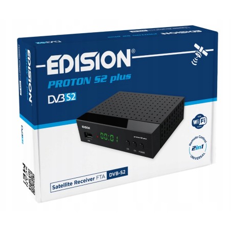 Outlet Dekoder DVB-T/T2 H.265 HEVC 10bit z Wyświetlaczem + Pilot 2w1