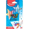 Outlet Maped Color'Peps Glitter Flamastry brokatowe 9 sztuk