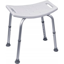 Outlet Siedzisko prysznicowe Aidapt VB540B 26 × 40 × 62 cm Szare