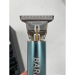 Outlet Barberboss Trymer do brody QR-2078 usb ostrze T-BLADE niebieski