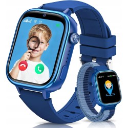 Outlet Smartwatch Dziecięcy 4G SWGOTA GPS Wideo Rozmowy SOS Niebieski