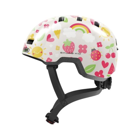 Kask rowerowy dziecięcy Abus Skurb Kid S 45-50cm kremowy