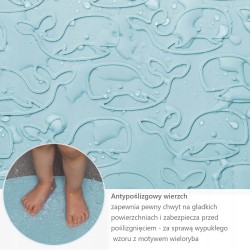 Outlet Mata antypoślizgowa Reer 97 cm x 36 cm niebieski