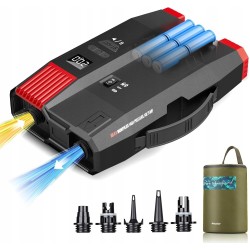 Outlet Morpilot pompka SUP 120W 0-20PSI YF6609 akumulatorowa + 5 nasadek