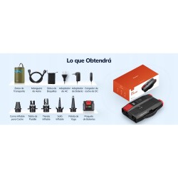 Outlet Morpilot pompka SUP 120W 0-20PSI YF6609 akumulatorowa + 5 nasadek