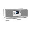 Outlet Radio z odtwarzaczem CD TechniSat DIGITRADIO 320 DAB+ FM Bluetooth