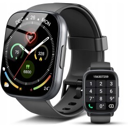 Outlet Smartwatch Poounur T80 1.95" Rozmowy BT 112+ Sportów IP68 Czarny