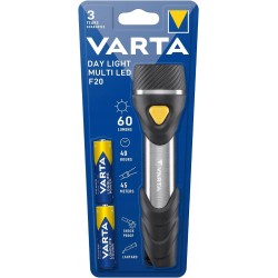 Outlet Latarka Ręczna VARTA Day Light Multi LED F20 9x LED + Baterie 2x AA