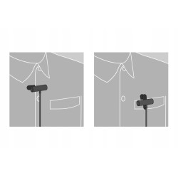 Outlet Mikrofon pojemnościowy Sony ECM-LV1 krawatowy do kamery aparatu