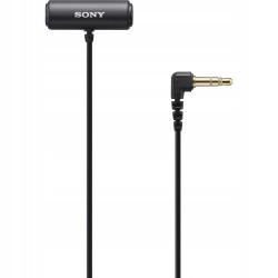 Outlet Mikrofon pojemnościowy Sony ECM-LV1 krawatowy do kamery aparatu