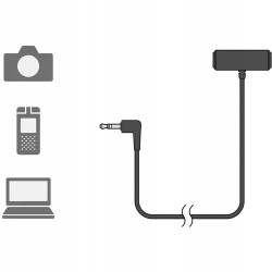 Outlet Mikrofon pojemnościowy Sony ECM-LV1 krawatowy do kamery aparatu
