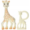 Outlet Gryzak Sophie La Girafe kauczukowy beżowy z gryzaczkiem