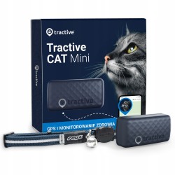 Outlet Tractive CAT lokalizator mini wododporny 55x28x17mm 25g granatowy