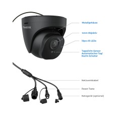 Outlet Kamera IP zewnętrzna Reolink RLC-820A-B 4K (8MP) Ultra HD PoE czarna