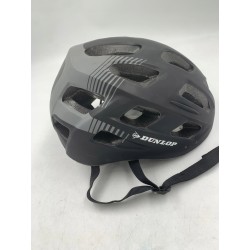 Outlet Kask rowerowy MTB z oświetleniem LED Dunlop r.L 58-61cm czarny