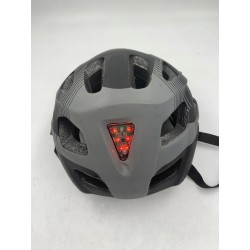 Outlet Kask rowerowy MTB z oświetleniem LED Dunlop r.L 58-61cm czarny